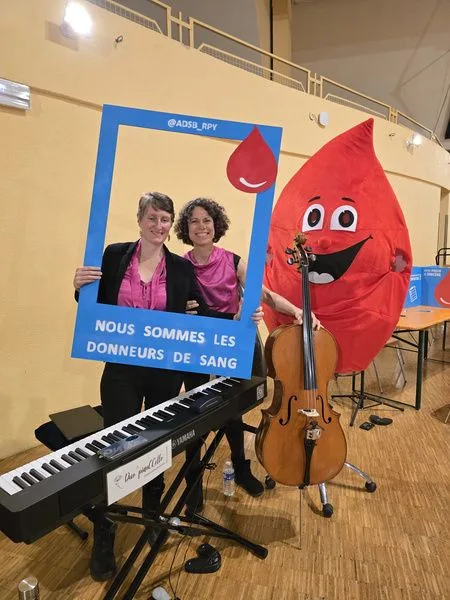 Duo pianCCello — Don du sang