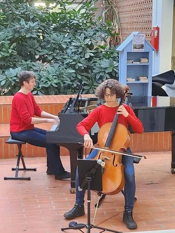 Duo pianCCello — Hôpital de Rambouillet
